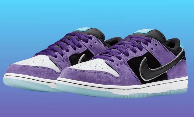 Men's Dunk Low Purple/Teal Shoes 0486